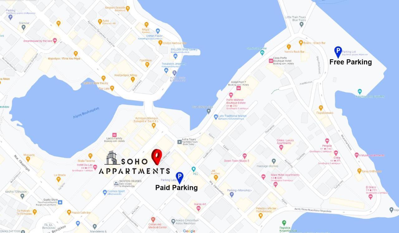 St. Nicolas Soho Apartments Agios Nikolaos  Ngoại thất bức ảnh